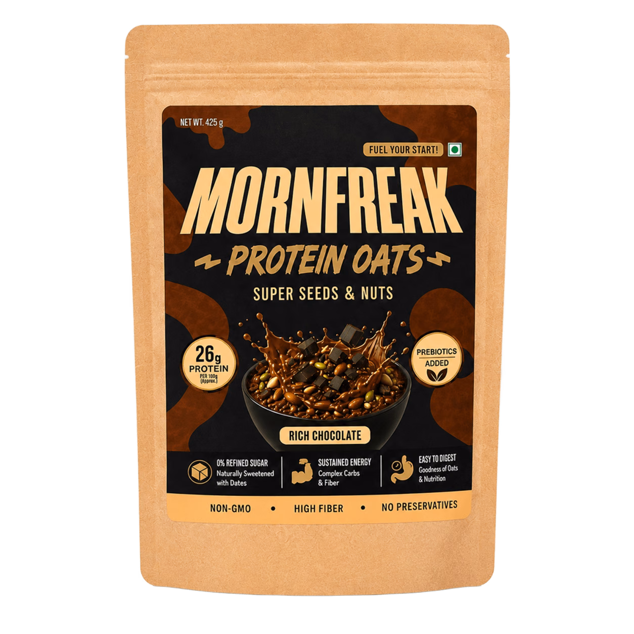 Mornfreak Protein Oats pouch